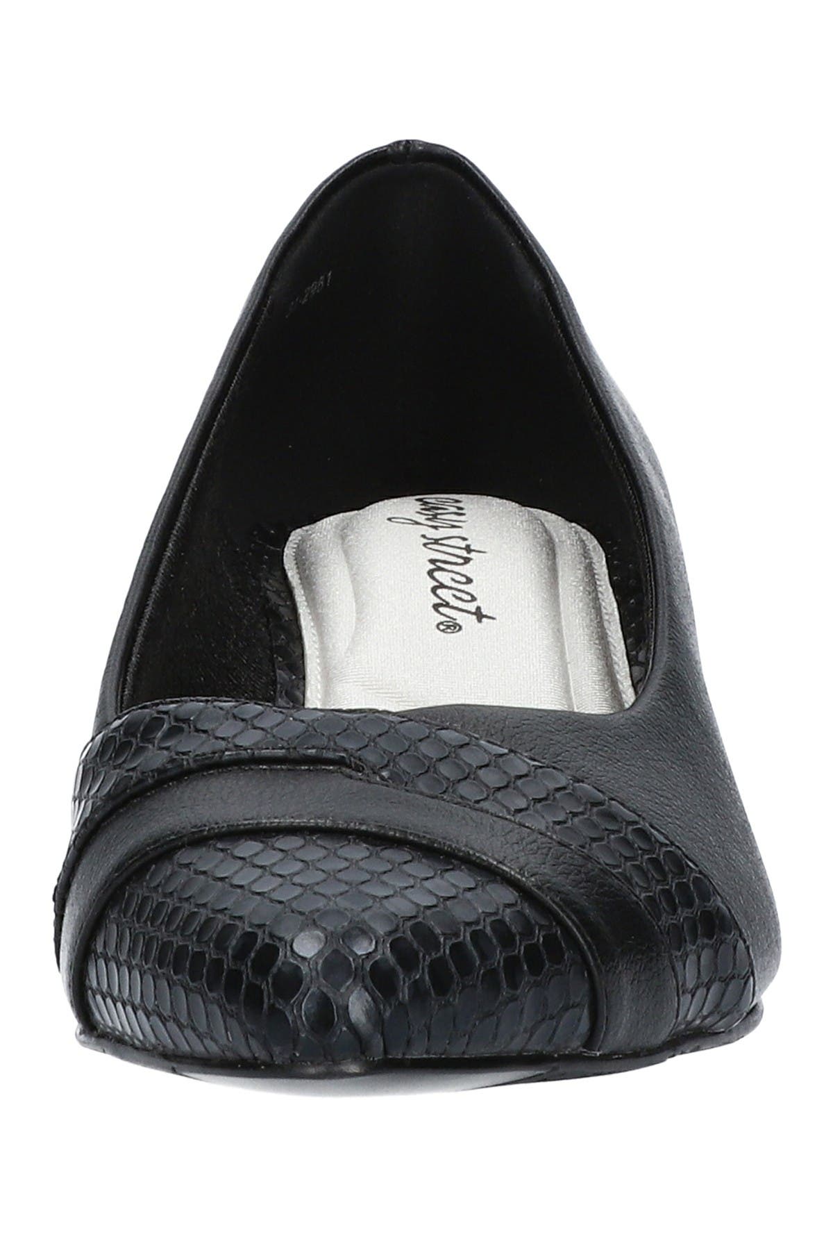 EASY STREET Elle Pointed Toe Pump - Multiple Widths Available (Women ...
