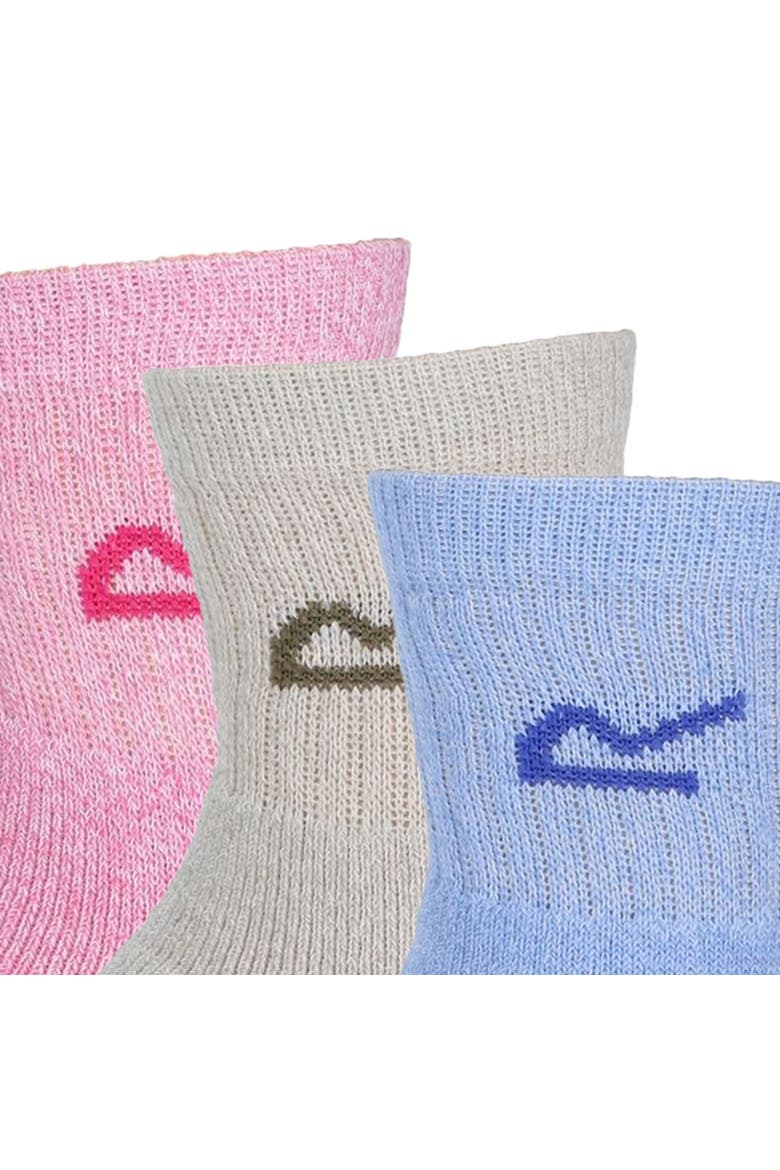 Great Outdoors Marl Effect Socks, Alternate, color, Bright Blush Marl
