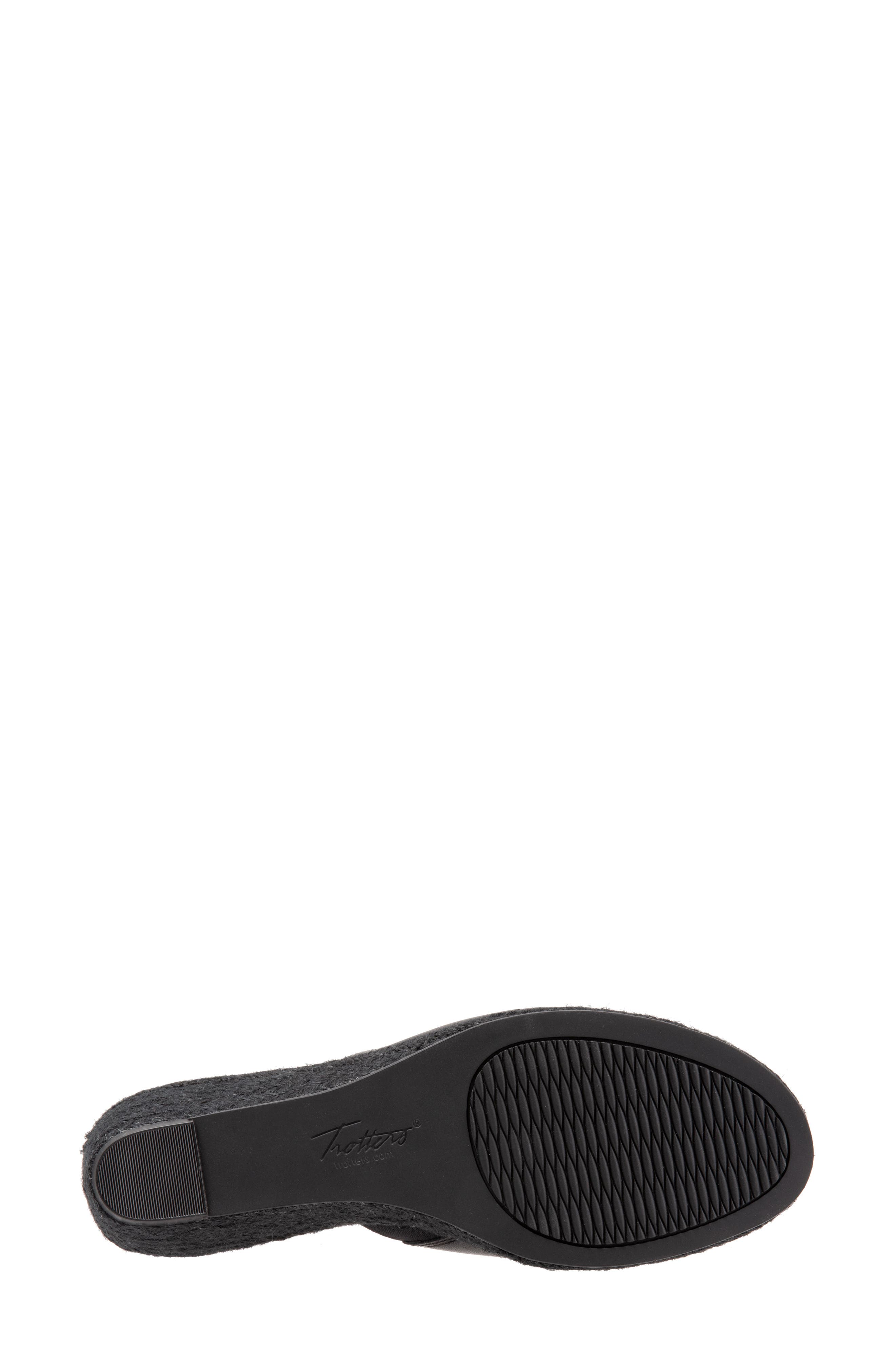 Colony Wedge Slide Sandal, Alternate, color, BLACK LEATHER