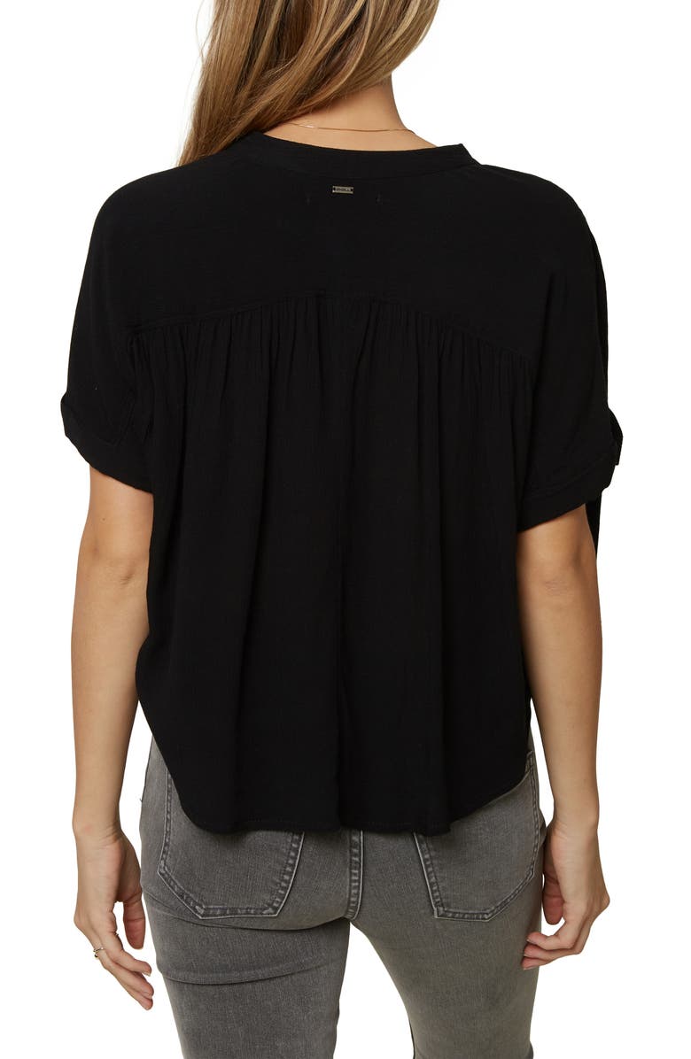 O'Neill Shelly Woven Blouse, Alternate, color, 