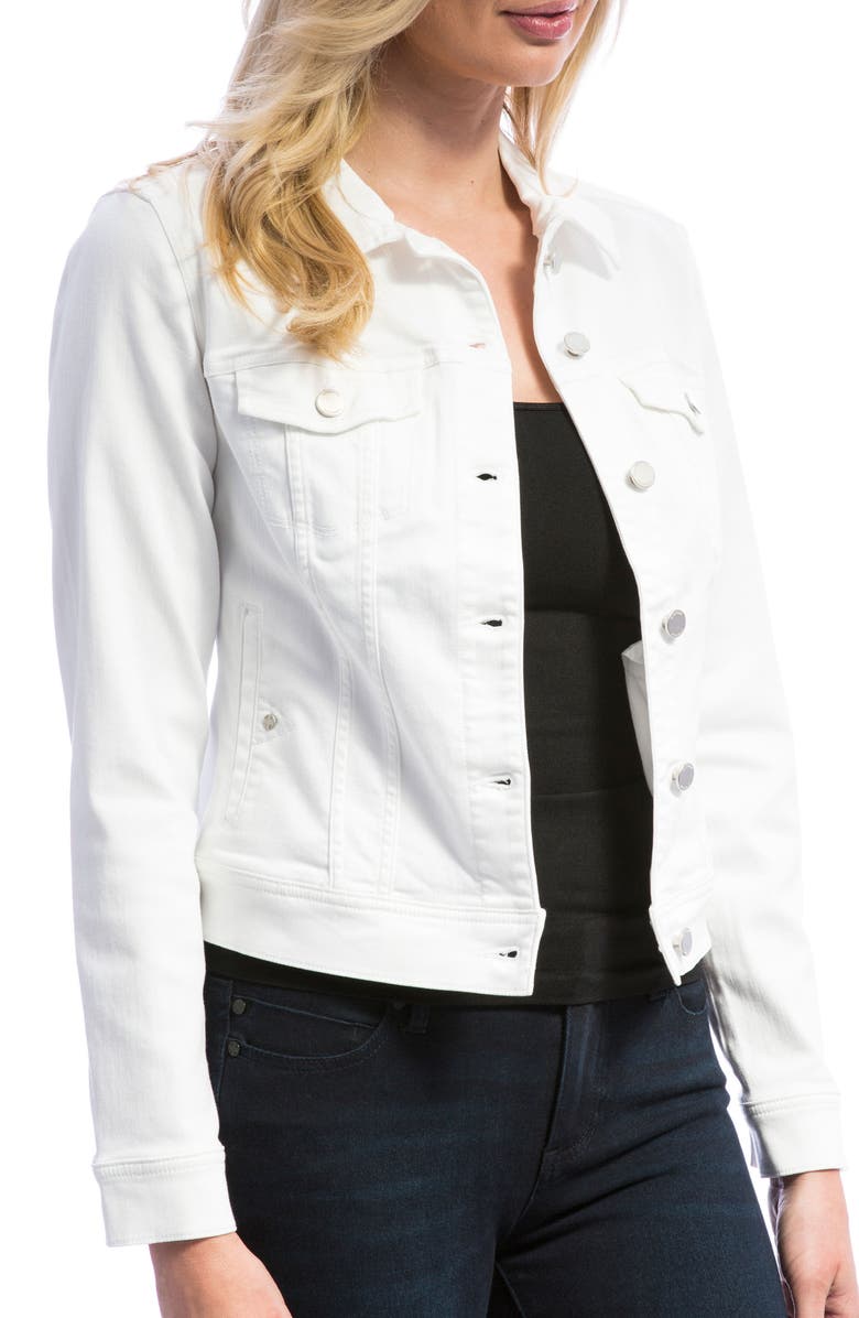 Liverpool Los Angeles Liverpool Denim Jacket, Alternate, color,