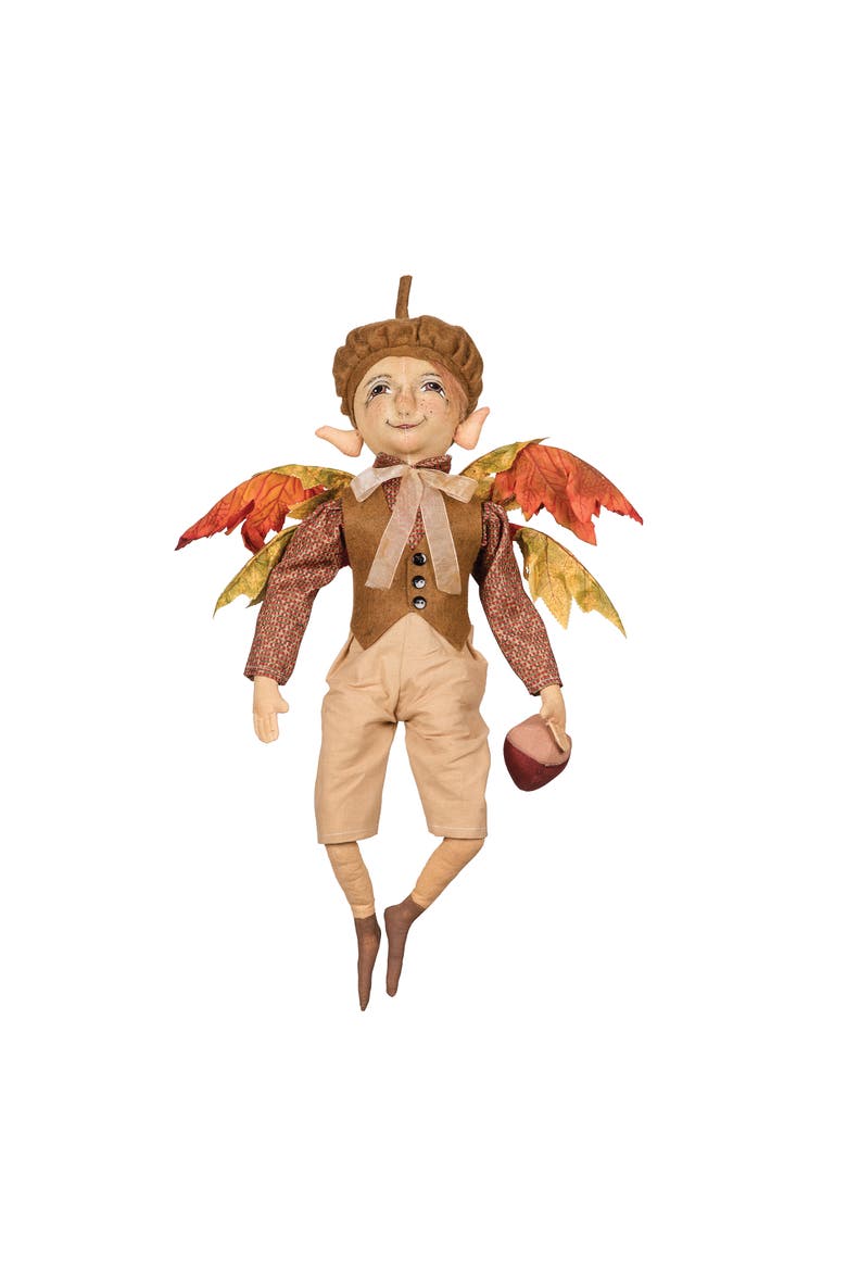 Ambrose Scarecrow Harvest Joe Spencer Gathered Traditions Figurine, Main, color, Beige
