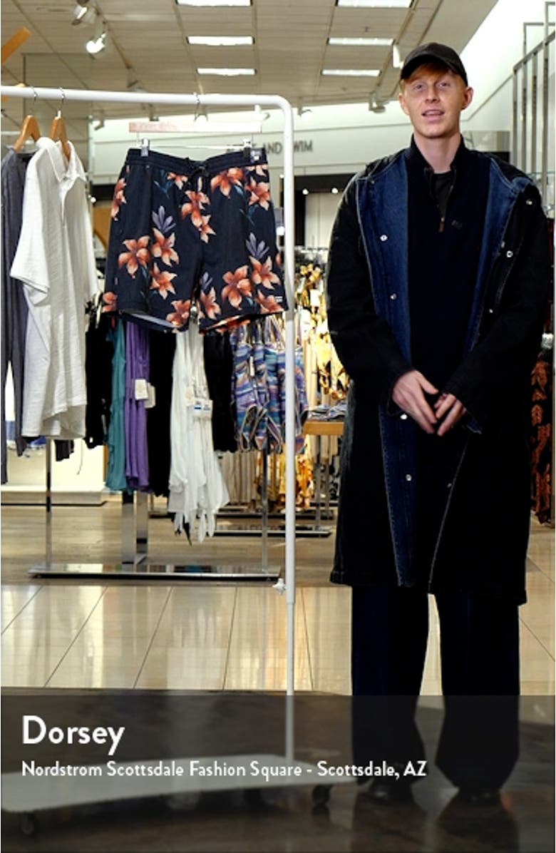 Sundays Layback Water Repellent Board Shorts, sales video thumbnail