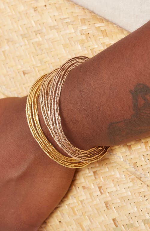 Cog Vija Cuff Bracelet In Gold