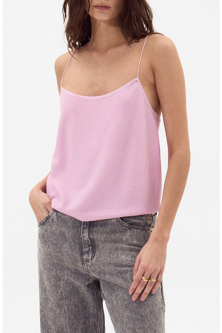 Isquia Knit Tank, Alternate, color, PINK