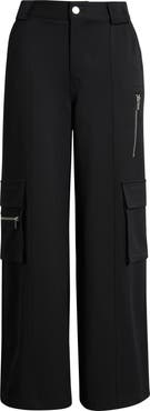 CITY BLUES Wide Leg Cargo Pants
