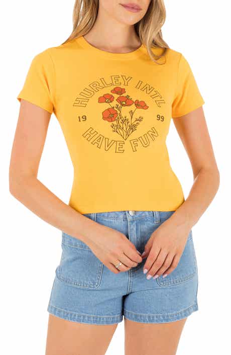 Poppy Cotton Graphic Baby Tee