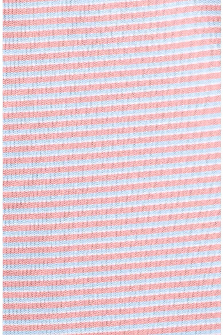 Tempo Stripe Crown Crafted Performance Jersey Golf Polo, Alternate, color, MELROSE PINK