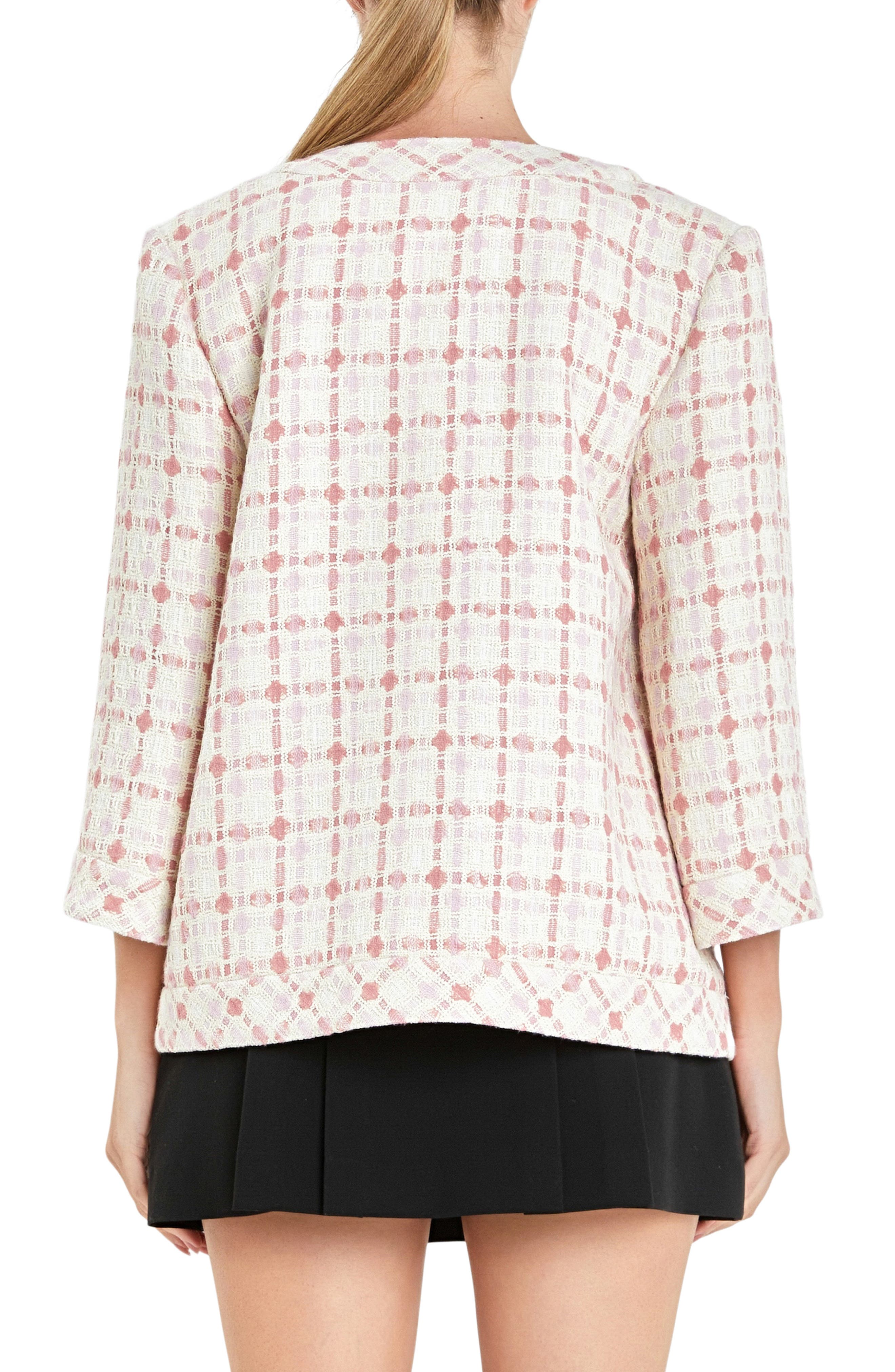 Boxy Tweed Jacket - image 2