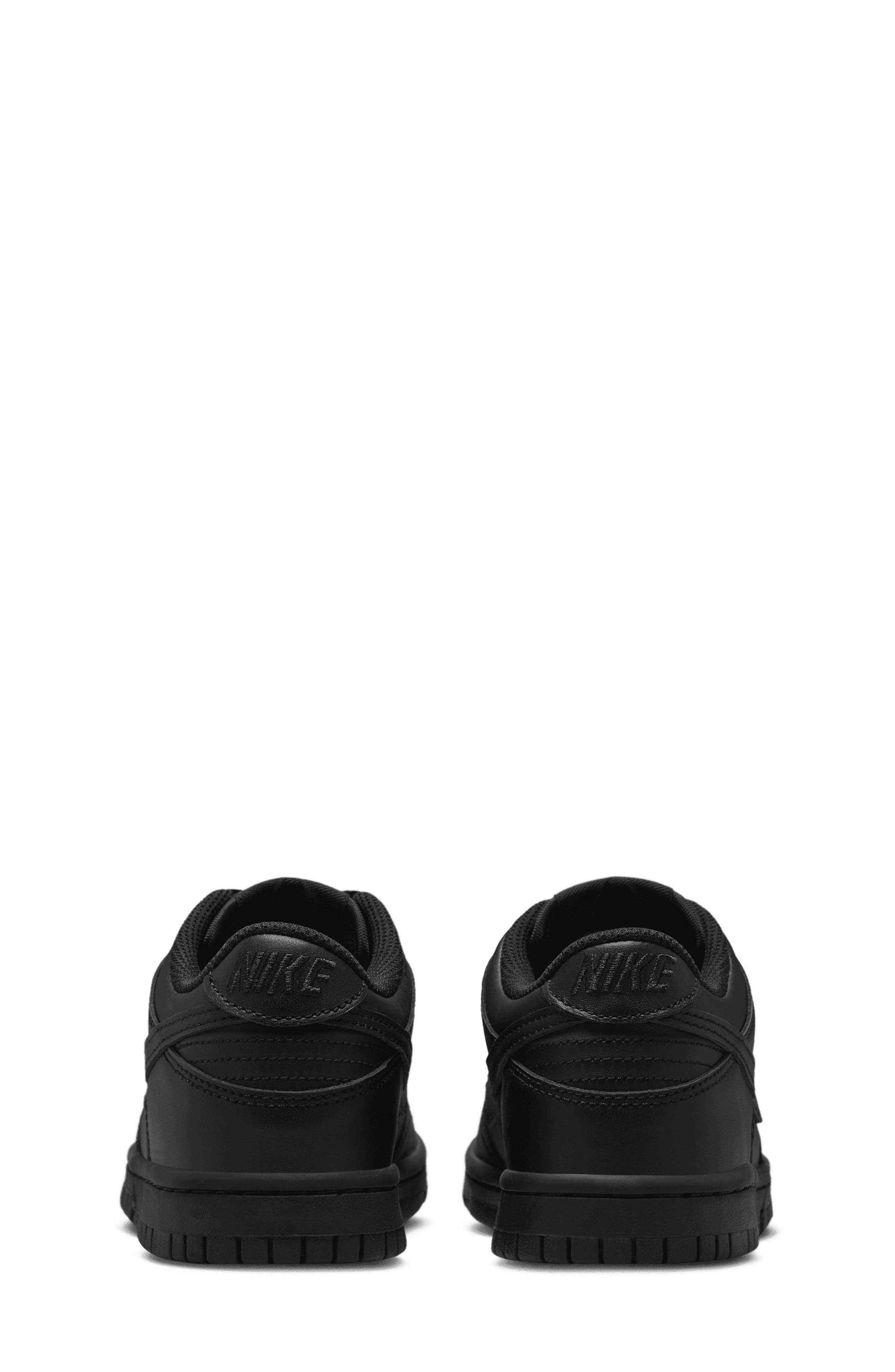 Nike Kids' Dunk Low Basketball Sneaker, Alternate, color, 009 Black/Black/Black