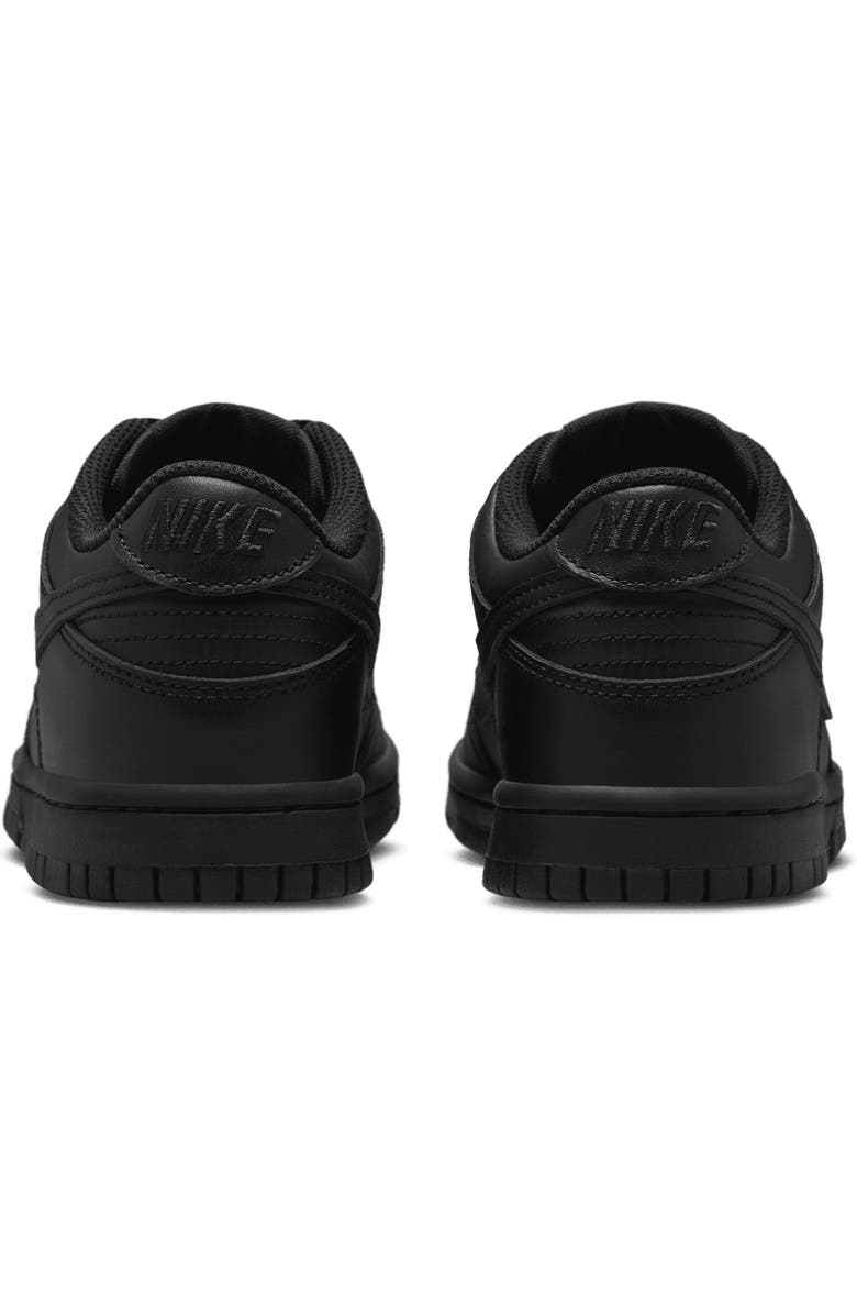 Nike Kids' Dunk Low Basketball Sneaker, Alternate, color, 009 Black/Black/Black