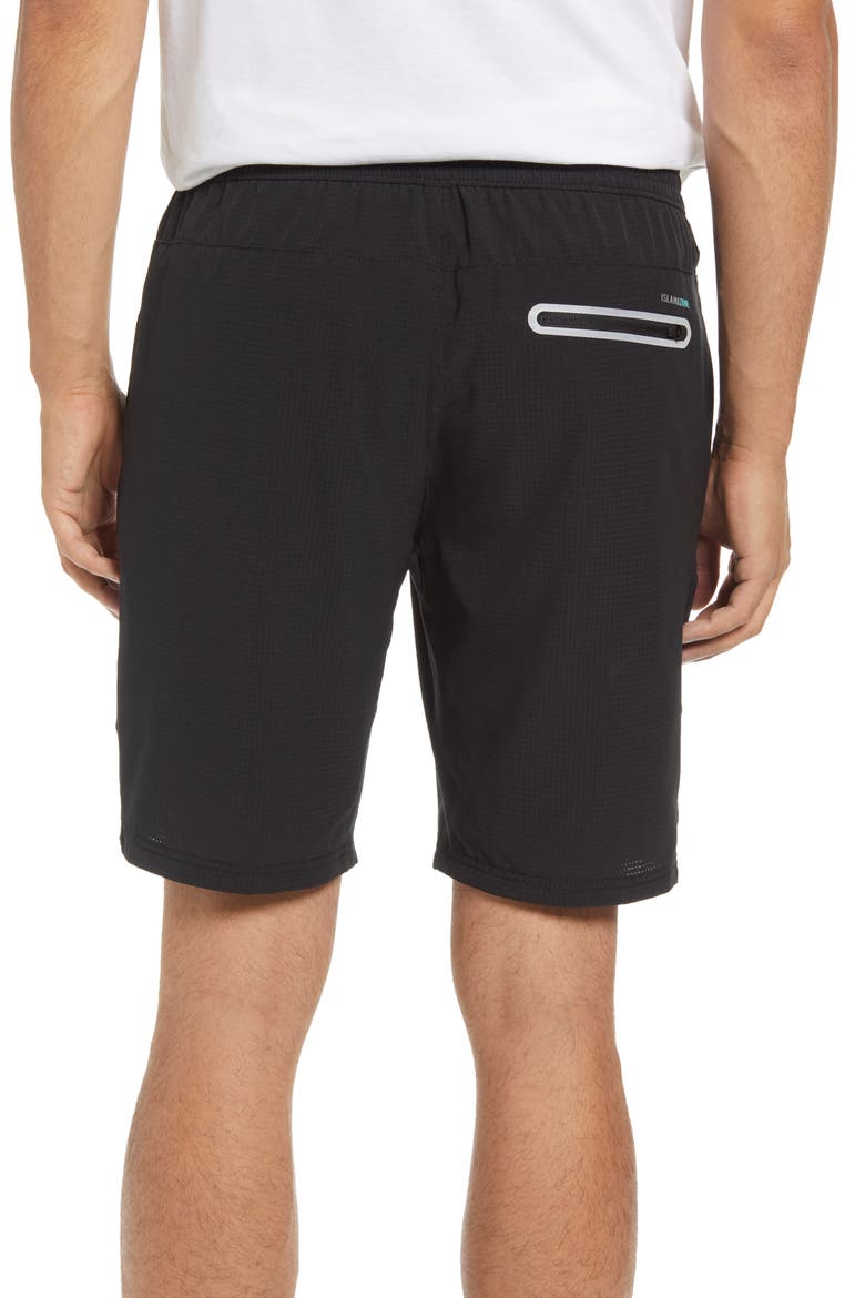 Monterey Coast Swim Trunks, Alternate, color, BLACK