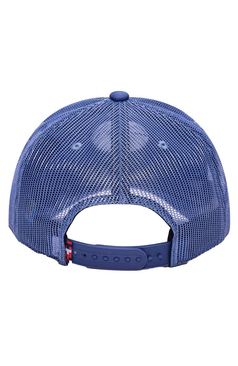 FAN INK Men's Fan Ink  Blue USMNT Atmosphere Adjustable Trucker Hat, Alternate, color, 