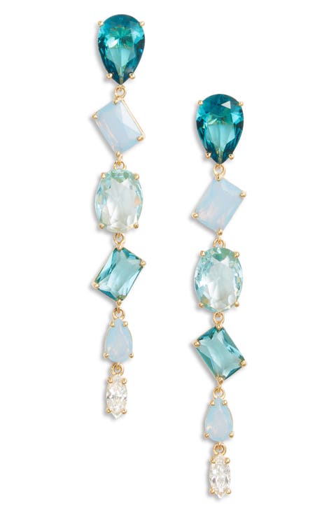 Palm Springs Cubic Zirconia Drop Earrings