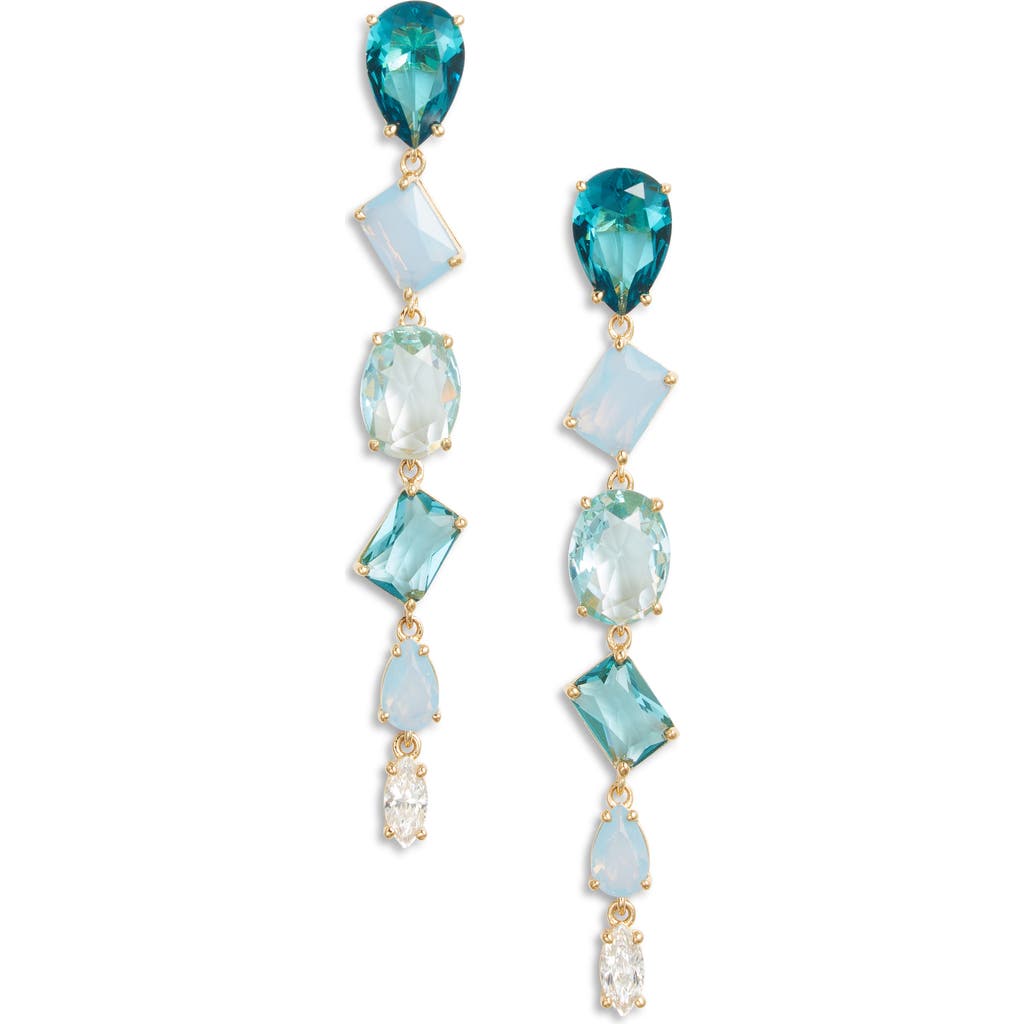 NADRI NADRI PALM SPRINGS CUBIC ZIRCONIA DROP EARRINGS