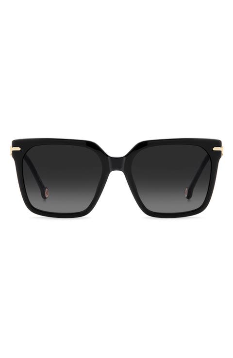 56mm Square Sunglasses