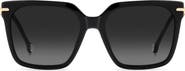 Carolina Herrera 56mm Square Sunglasses