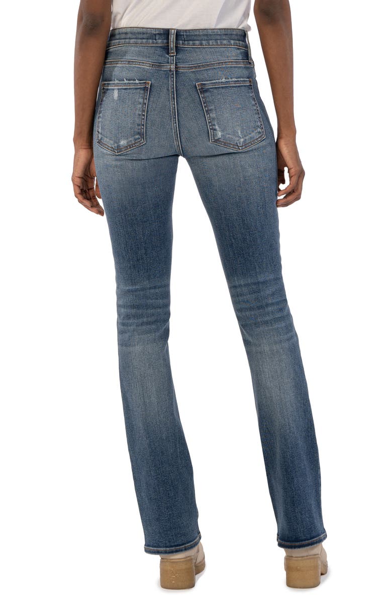 KUT from the Kloth Natalie Fab Ab High Waist Bootcut Jeans, Alternate, color, 