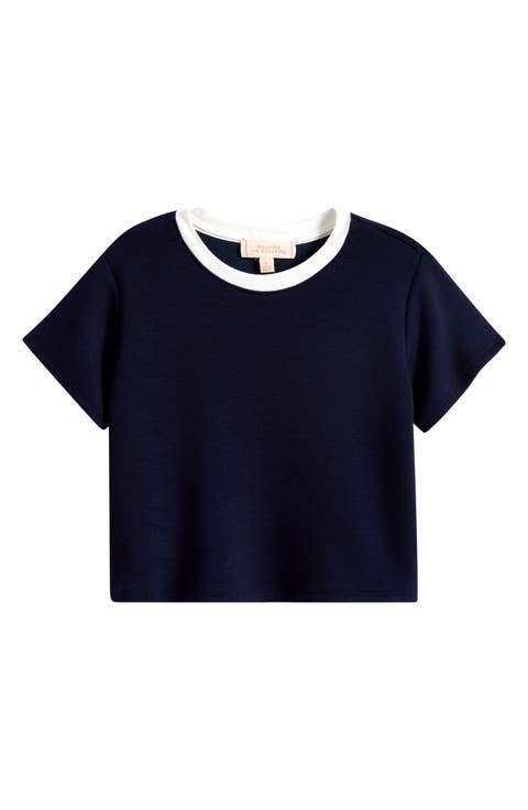 Kids' Lightweight Scuba Knit Tee (Big Kid)