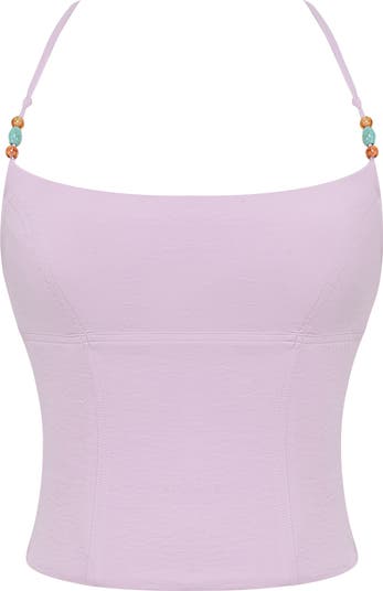 Beaded Crop Camisole