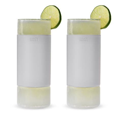 Glass FREEZE Highball Cooling Cups Set of 2