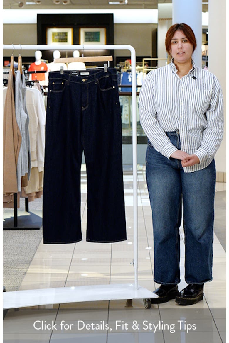 Taylor High Waist Wide Leg Jeans video