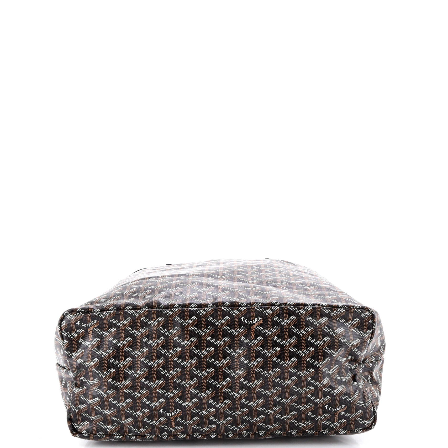 Pre-Owned Goyard Saint Louis Tote Coated Canvas PM, Alternate, color, Black