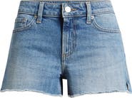 BP. Festival Fray Hem Denim Shorts