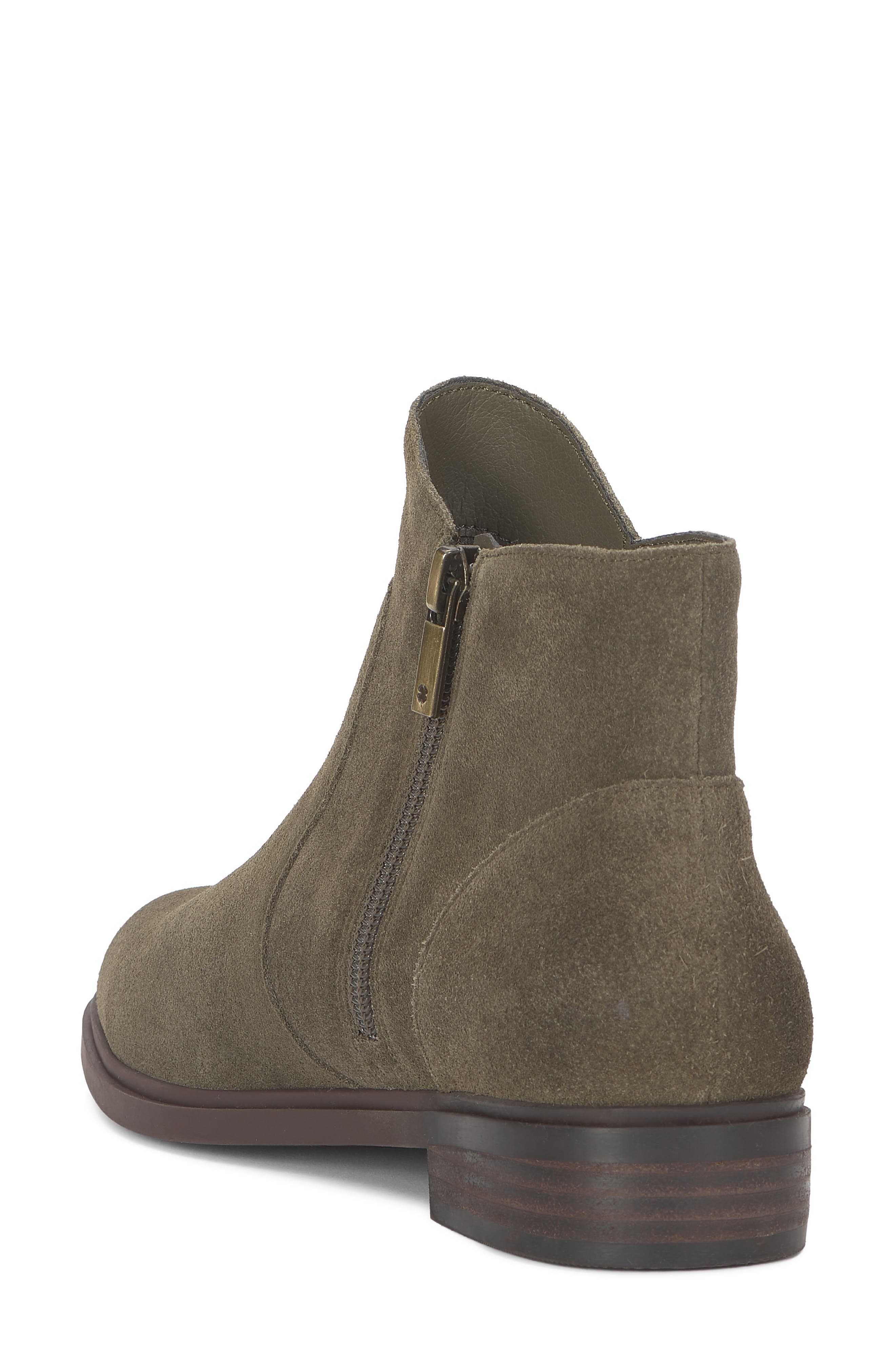 Haizly Leather Bootie, Alternate, color, GREEN 01