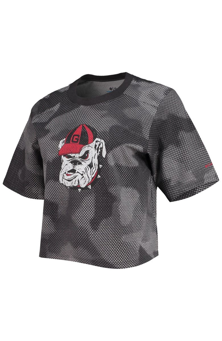 Columbia Women's Columbia Gray/Black Georgia Bulldogs Park Camo Boxy T-Shirt, Alternate, color, 