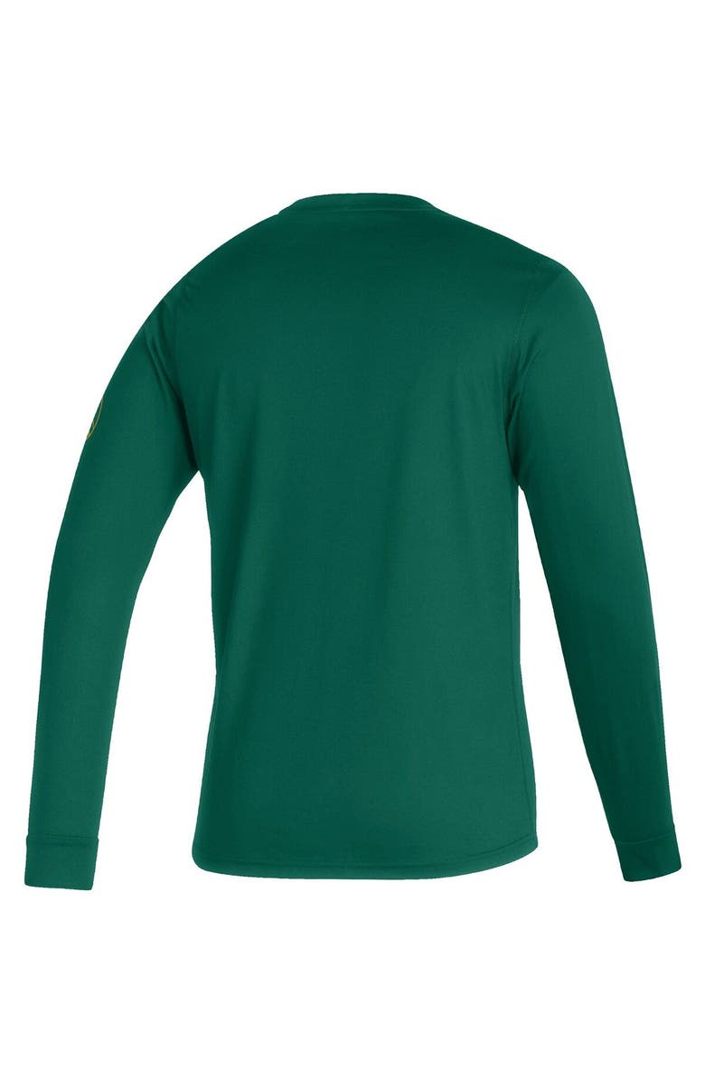 adidas Men's adidas Green Portland Timbers Vintage AEROREADY Long Sleeve T-Shirt, Alternate, color, Green