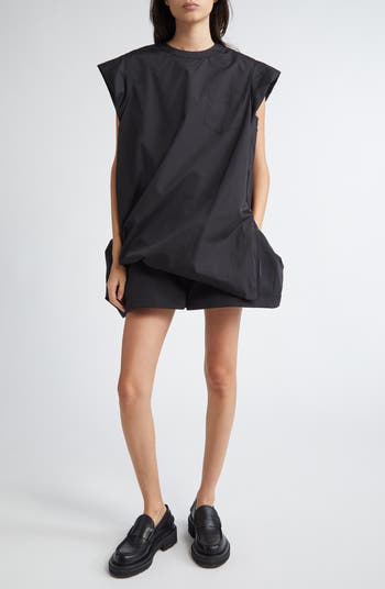 新品同様 Sacai サカイ フェイクシアリング ブルゾン ボア