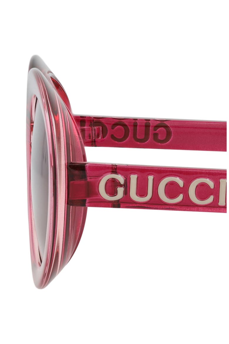 54mm Oval Sunglasses, Alternate, color, RED RED VIOLET