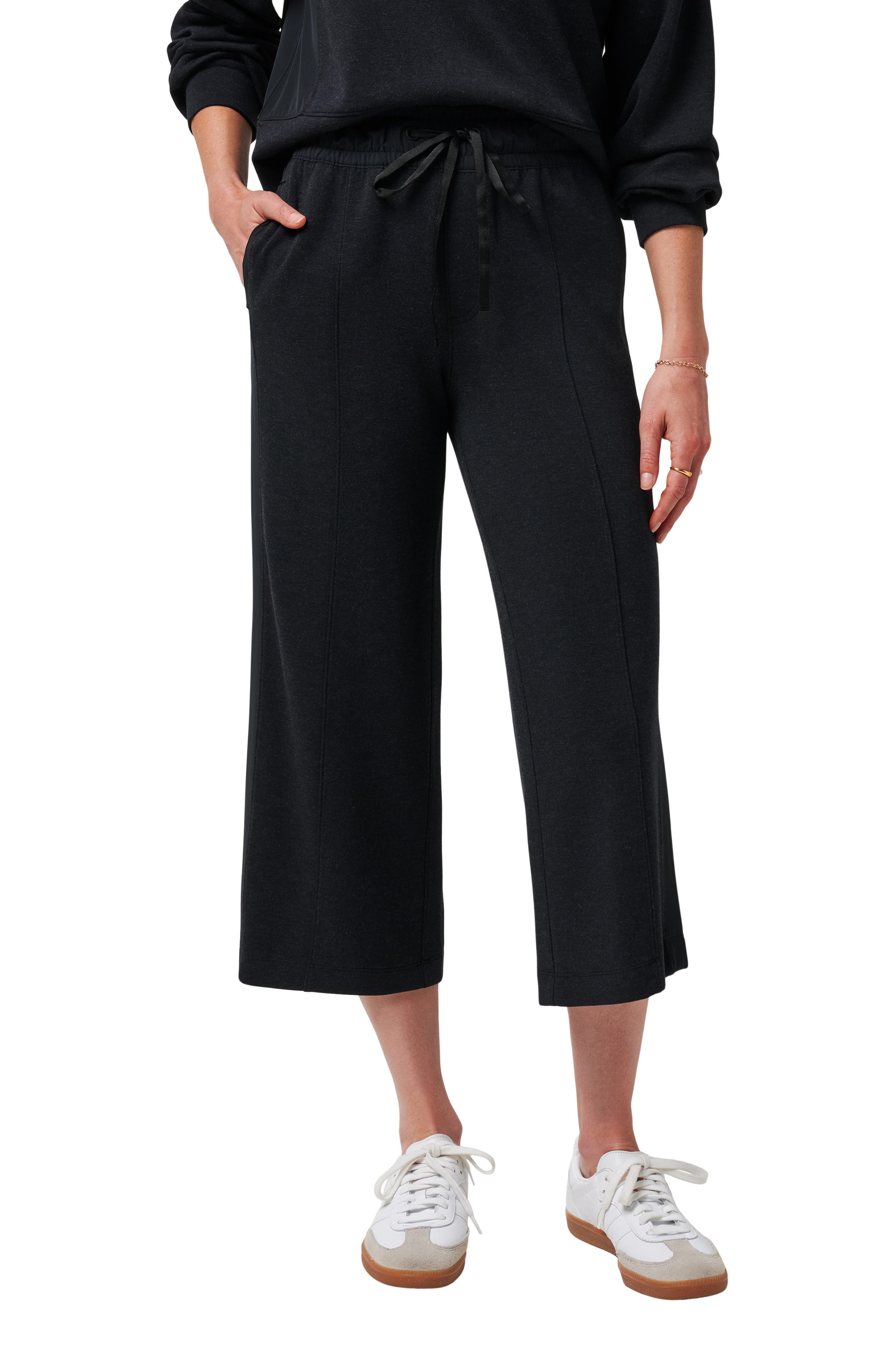 Delightful Wide Leg Crop Pants