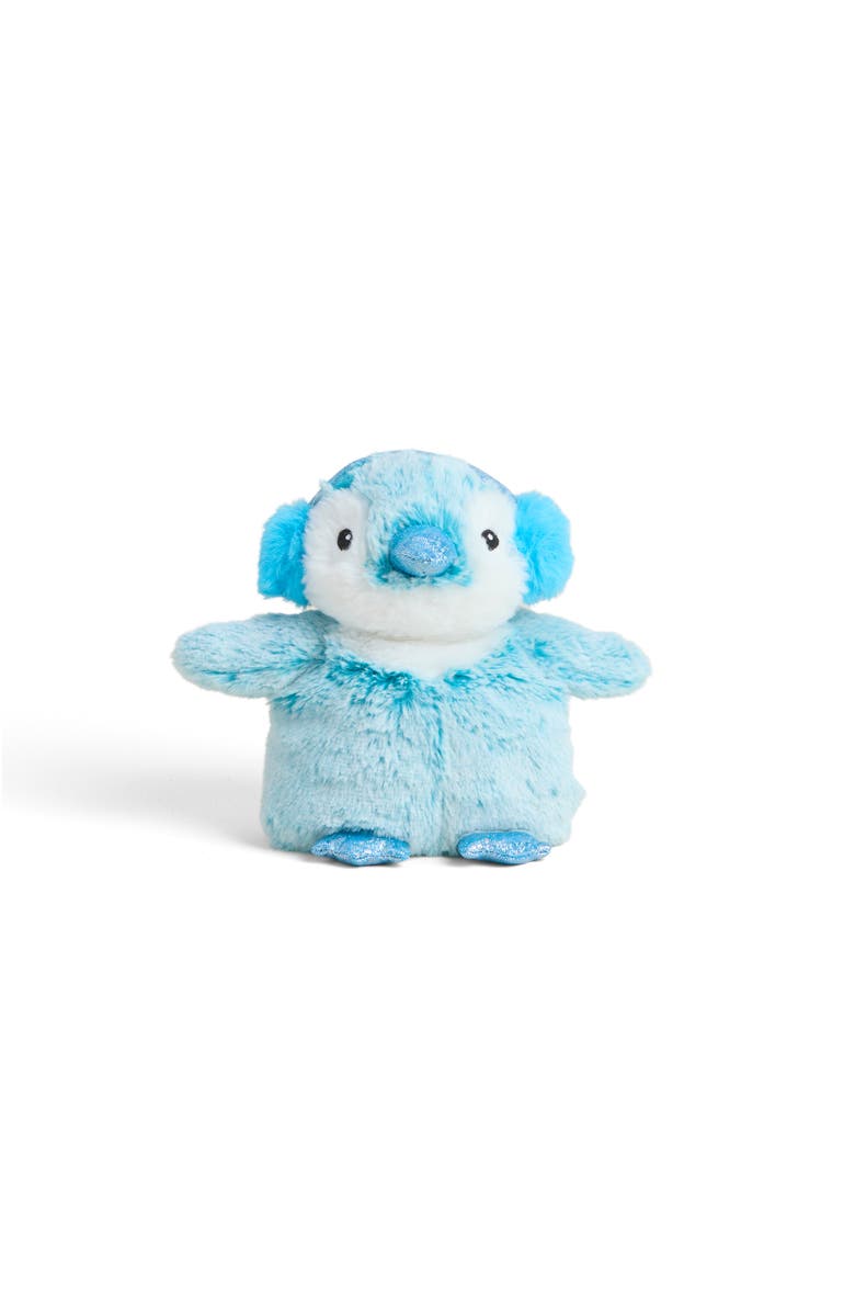 Warmies Blue Winter Penguin Junior Plush Toy, Alternate, color,