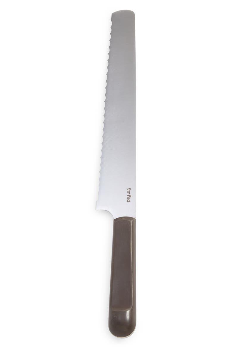 Serrated Slicing Knife, Main, color, CHAR