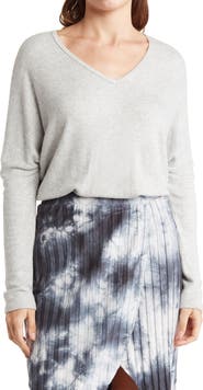 GO COUTURE V-Neck Dolman Sweater