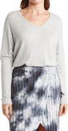GO COUTURE V-Neck Dolman Sweater