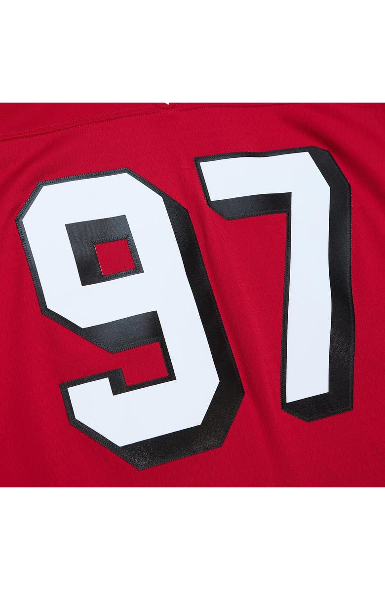 Mitchell & Ness Men's Mitchell & Ness Bryant Young Scarlet San Francisco 49ers Legacy Replica Jersey, Alternate, color, Scarlet