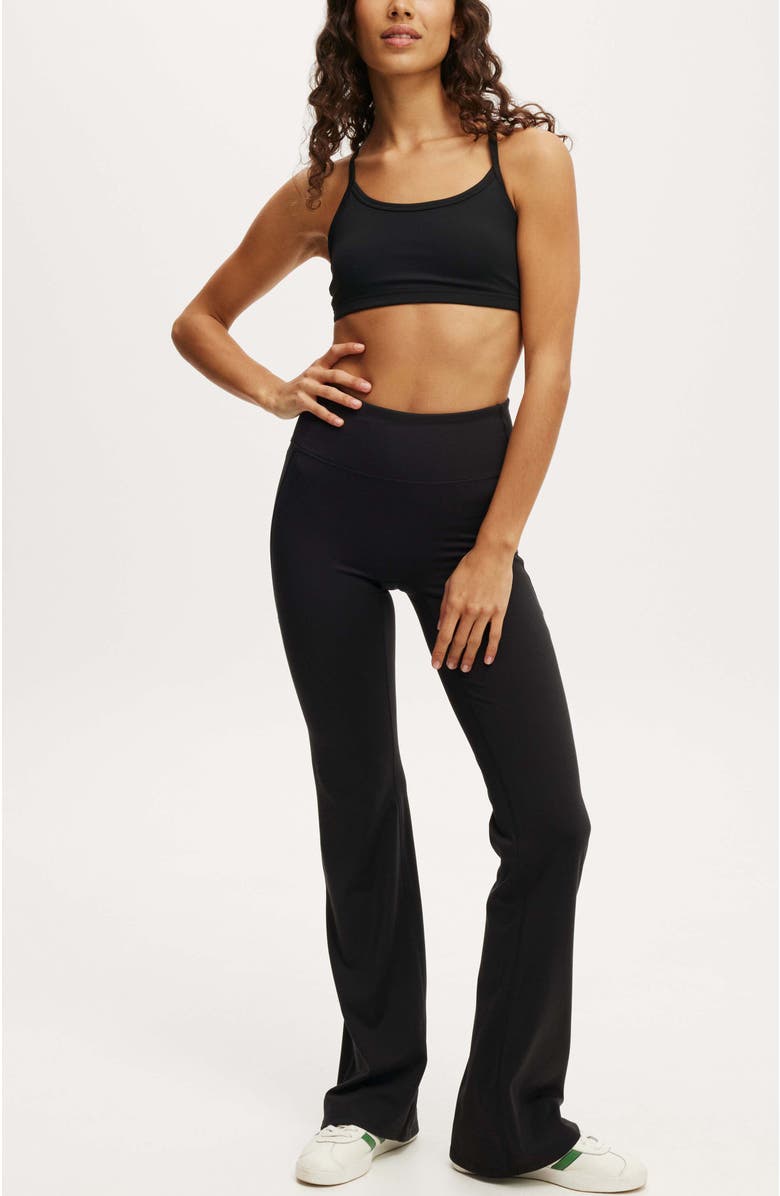 COTTON ON BODY Ultra Soft Studio Flare, Alternate, color, Black