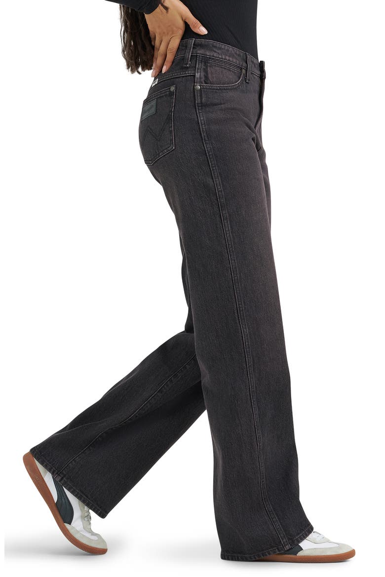 High Waist Loose Straight Leg Jeans, Alternate, color, MARS