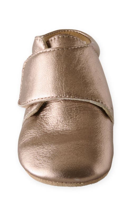 Pehr Metallic Babble Bootie In Antique Bronze