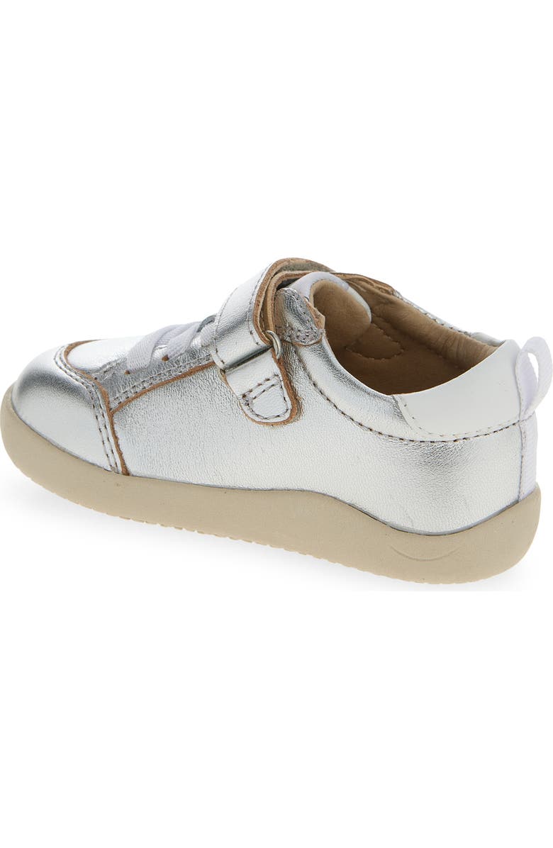 OLD SOLES Kids' 8083 Retro Sneaker, Alternate, color, Silver / Snow