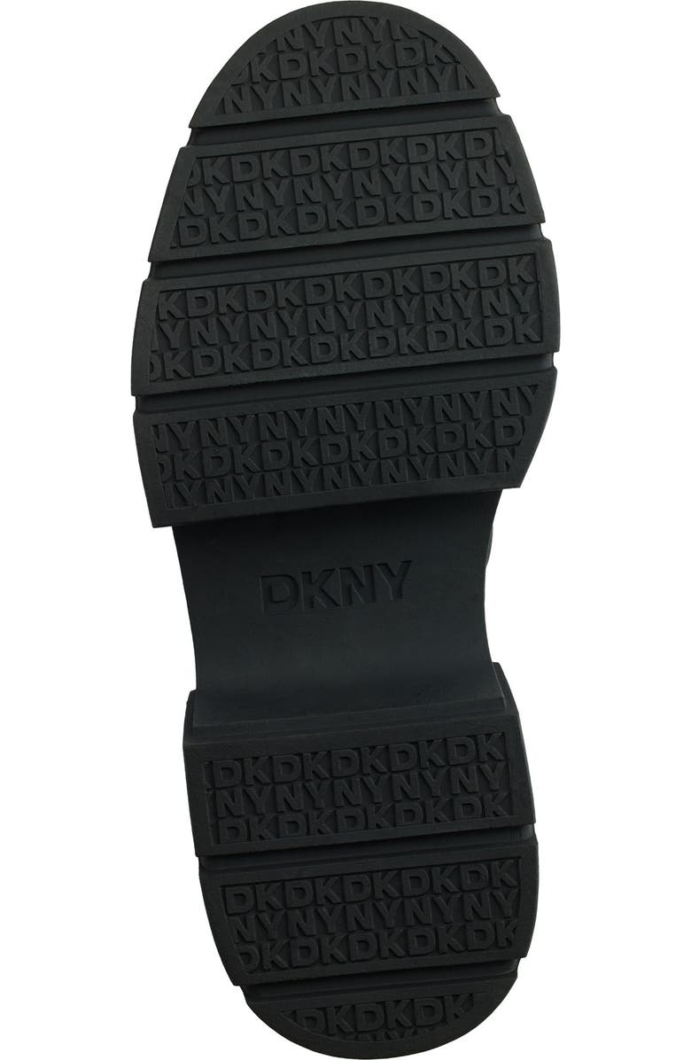 DKNY Fleming Lug Sole Chelsea Boot, Alternate, color, Black