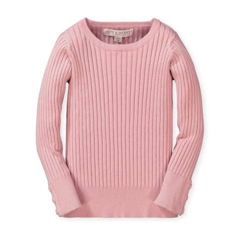 Baby Girls' Rib Knit Sweater Top, Infant