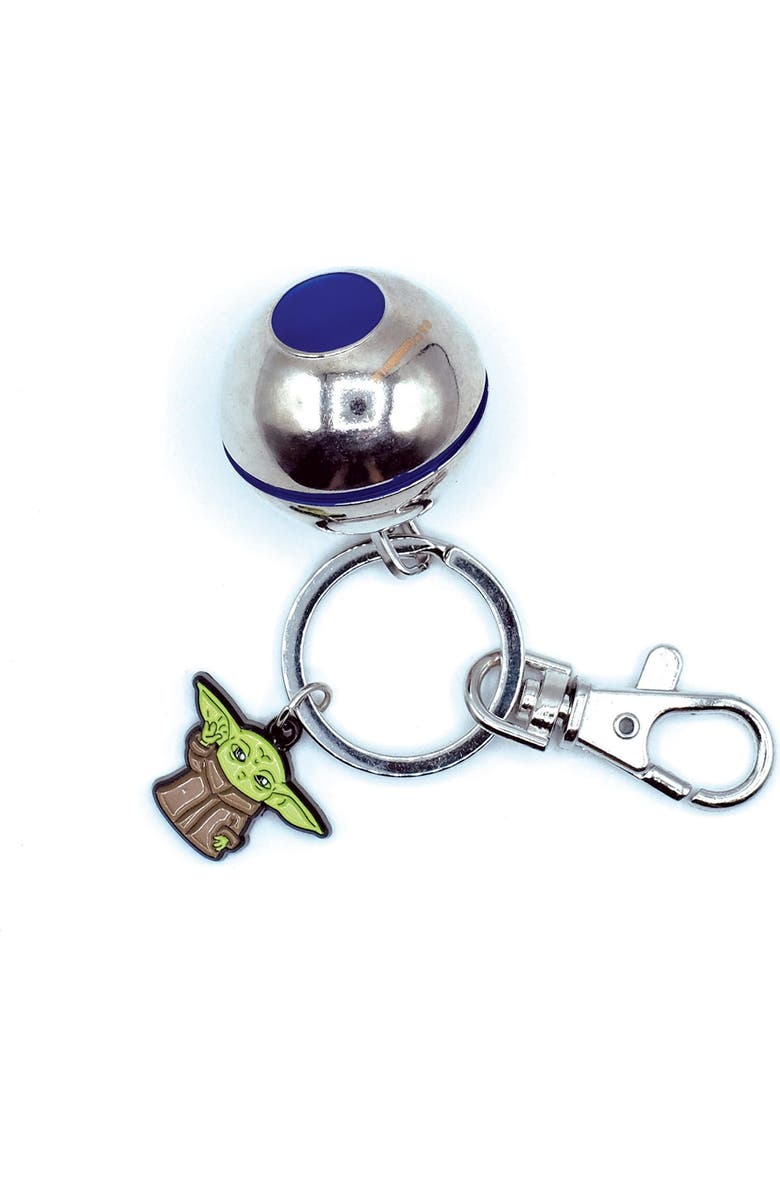 Toynk Star Wars The Mandalorian Razor Crest 3D Shifter Knob with Grogu Keychain, Main, color, Silver