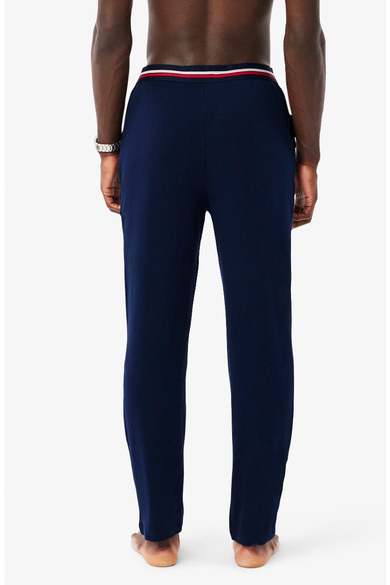Core Essentials Stretch Cotton Pajama Pants, Alternate, color, NAVY BLUE