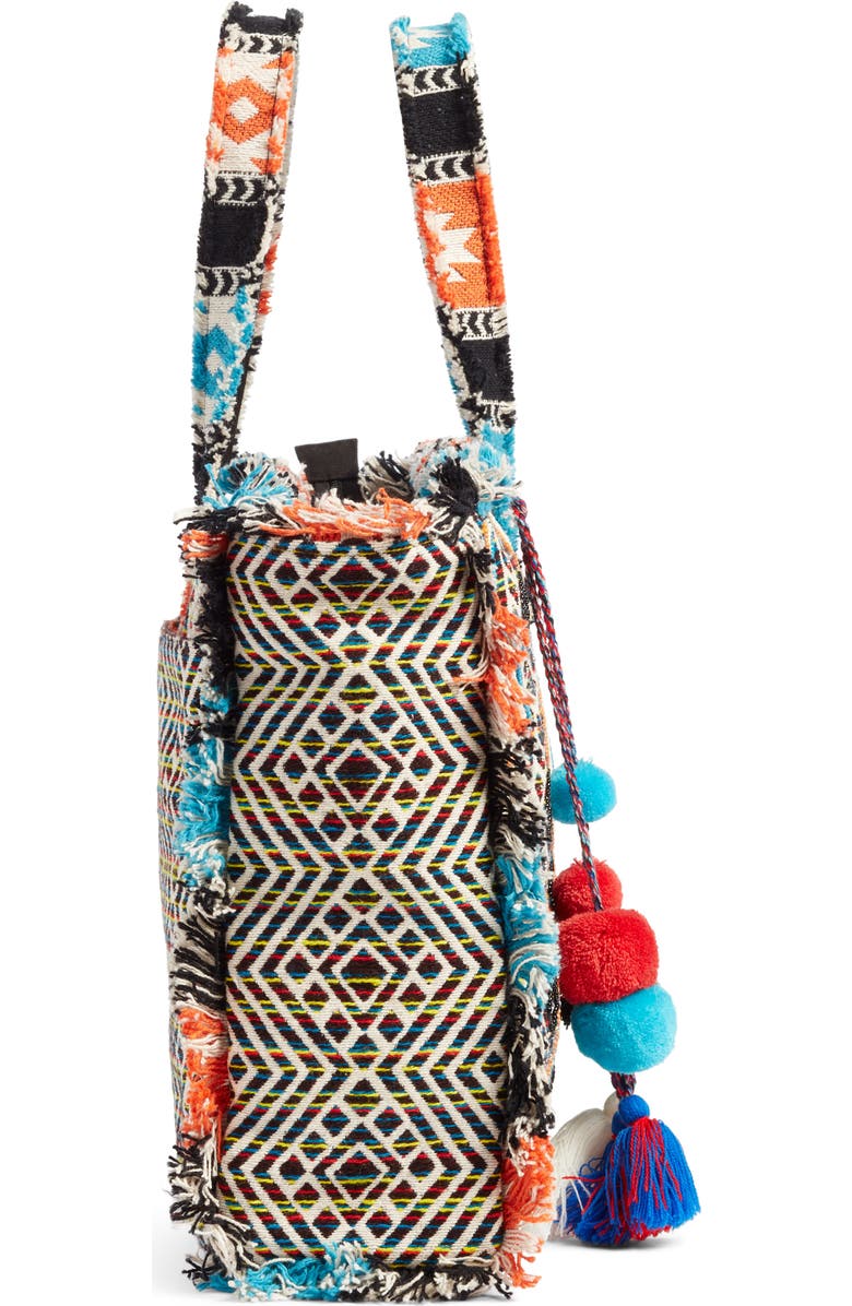 Steve Madden Resort Embroidered Tote, Alternate, color,