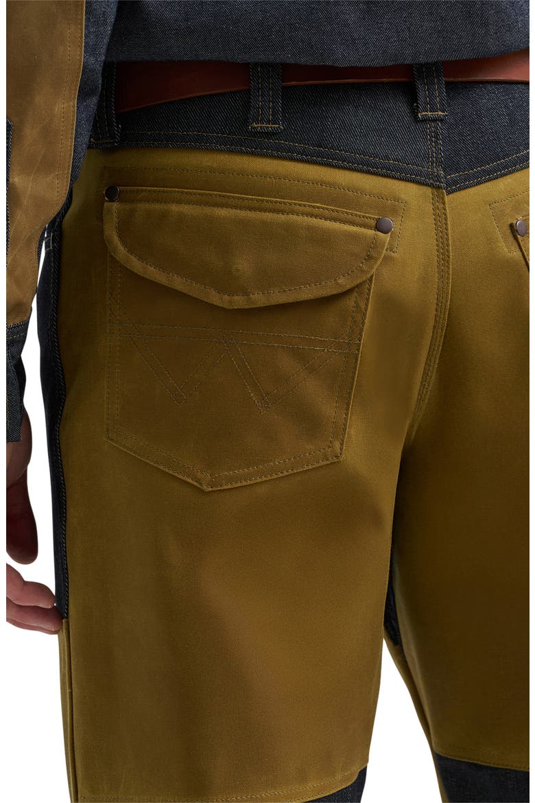 Filson x Wrangler Two Tone Western Jeans, Alternate, color, INDIGO
