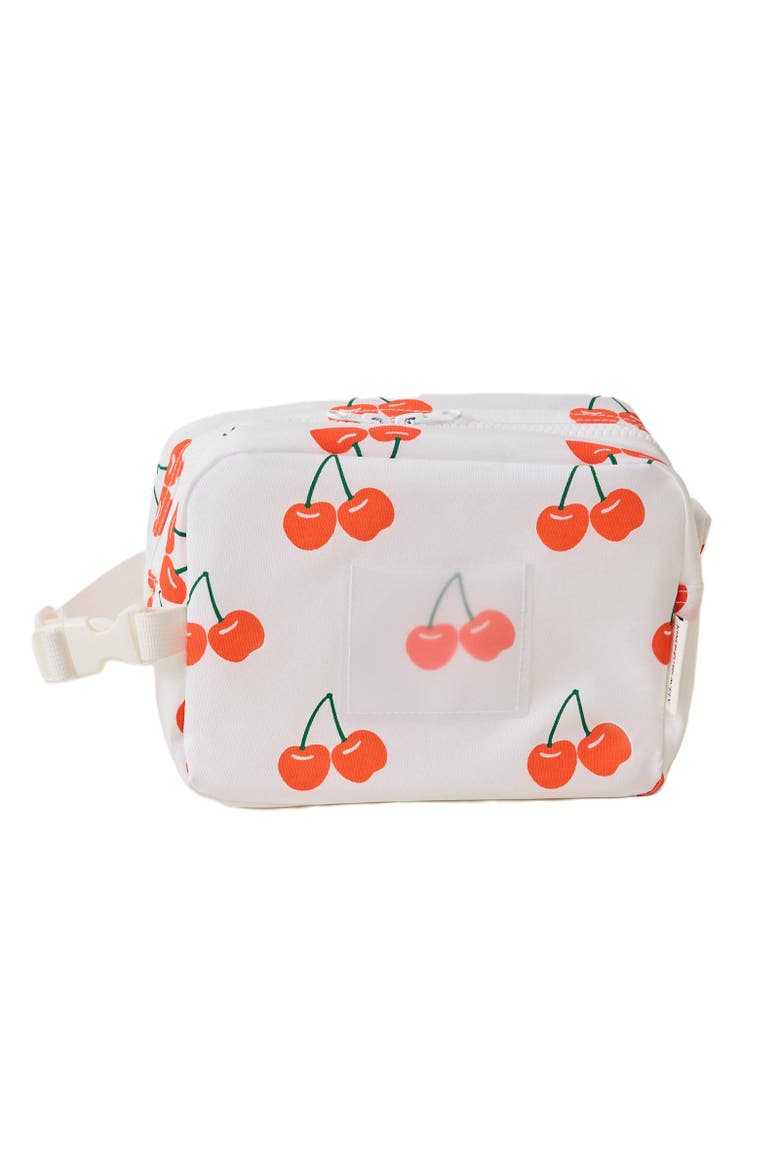 Mini Cooler Bag, Main, color, White Cherries